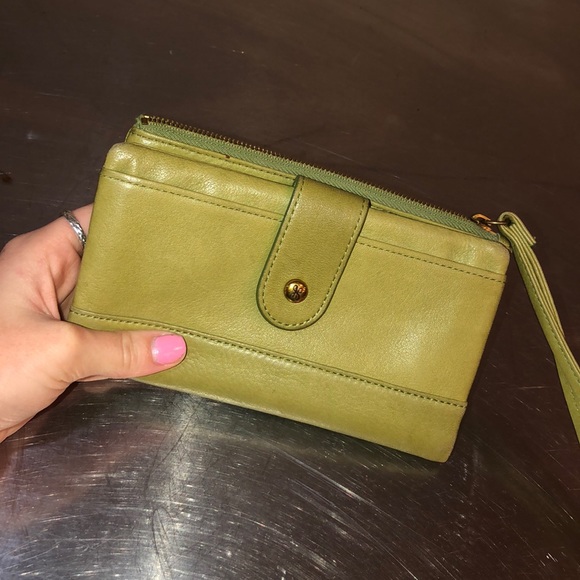 HOBO Handbags - Hobo green wristlet wallet